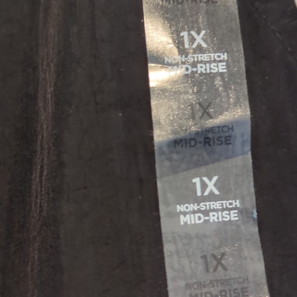 New RUE Plus Parachute Pant Size XL Black Cargo Pockets Pull Strings Y2K-115 - Picture 4 of 10